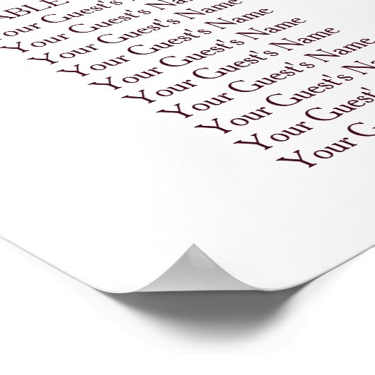 咲くイチジク |ムーディフ素朴ルーツシーティングチャート ポスター (角)