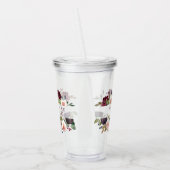 咲くイチジク |ムーディ素朴ブライダルパーティ頼 アクリルタンブラー (左)