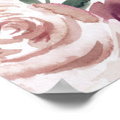 咲くイチジク |ワインラバーおもしろいプフルーツサラダ ポスター (角)