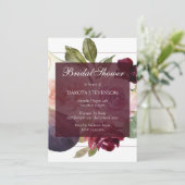 咲くイチジク | Fruit 素朴 Moody Blomsのシャワー 招待状 (スタンド正面)