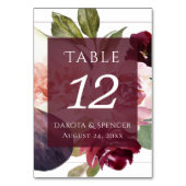 咲くイチジク | Moody 素朴 Fruit エレガント Blossom テーブルナンバー (正面)