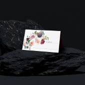 咲くイチジク | Moody 素朴 Fruit エレガント Blossom プレイスカード