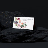 咲くイチジク | Moody 素朴 Fruit エレガント Blossom プレイスカード