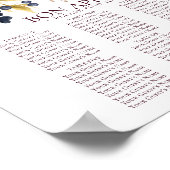 咲くイチジク | Moody 素朴 Fruit 8テーブル席 ポスター (角)