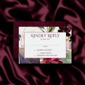 咲くイチジク | Moody 素朴 Fruit Blossomカスタム 出欠カード