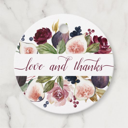 咲くイチジク | Moody 素朴 Love and 感謝してい フェイバータグ (正面)