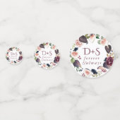 咲くイチジク | Moody 素朴 Monogramリース コンフェッティ (裏面)