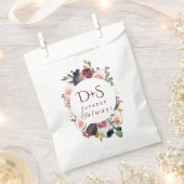 咲くイチジク | Moody 素朴 Monogramリース フェイバーバッグ (クリップ留めされた状態)