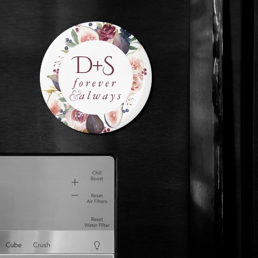 咲くイチジク | Moody 素朴 Monogramリース マグネット