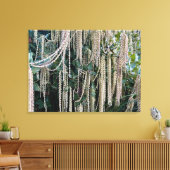 咲くカリフォルニアの絹の房 キャンバスプリント (インサイチュ (リビング))