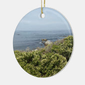 咲くカリフォルニア:コヨーテ・ブッシュ セラミックオーナメント (左)