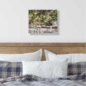 咲くカリフォルニア：マンザニタ雪 キャンバスプリント (インサイチュ (寝室))