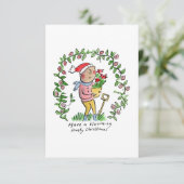 咲くクリスマス 招待状 (スタンド正面)