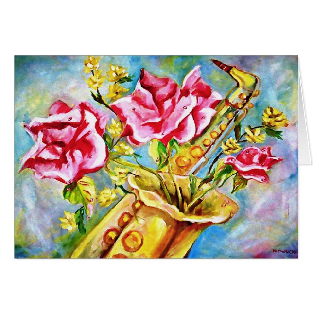 咲くサクソフォーン (正面横)