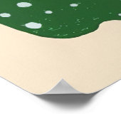 咲くサボテンの芸術 ポスター (角)