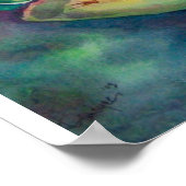 咲くサボテン ポスター (角)