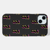 咲くネオンシーホース Case-Mate iPhoneケース (裏面 (横))