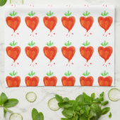 咲くハート キッチンタオル (折り畳み)