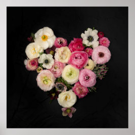 咲くハート ポスター