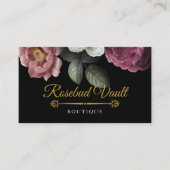 咲くバラ 名刺 (正面)