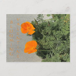 咲くバレンタイン ポストカード