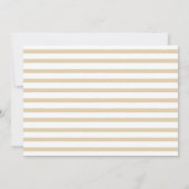 咲くベイビー ベイビーシャワー 招待状 (裏面)