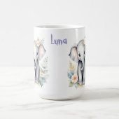 咲くベビー象 コーヒーマグカップ (中央)