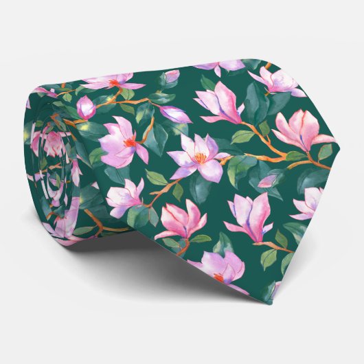 咲くホオノキ ネクタイ (ロール)