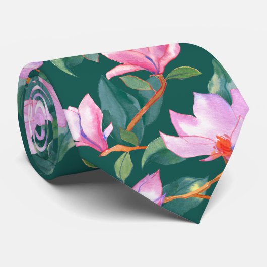 咲くホオノキ ネクタイ (ロール)