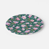 咲くホオノキ ペーパープレート (アングル)