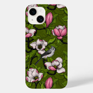 咲くマグノリアとタイトマウスの鳥2 Case-Mate iPhone 14ケース