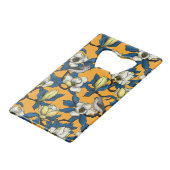 咲くマグノリアとタイトマウスの鳥3 クレジットカード栓抜き (裏面アングル)