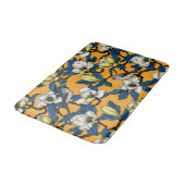 咲くマグノリアとタイトマウスの鳥3 バスマット (アングル)