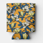 咲くマグノリアとタイトマウスの鳥3 缶クーラー