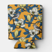 咲くマグノリアとタイトマウスの鳥3 缶クーラー