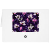 咲くマグノリアとタイトマウスの鳥4 (裏面横)