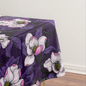 咲くマグノリアとタイトマウスの鳥4 テーブルクロス (インサイチュ)