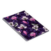 咲くマグノリアとタイトマウスの鳥4 ノートブック (右側)