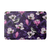 咲くマグノリアとタイトマウスの鳥4 バスマット (正面)