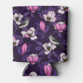 咲くマグノリアとタイトマウスの鳥4 缶クーラー