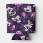 咲くマグノリアとタイトマウスの鳥4 缶クーラー