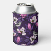 咲くマグノリアとタイトマウスの鳥4 缶クーラー (缶裏面)