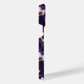 咲くマグノリアとタイトマウスの鳥4 iPhoneケース (右側面)