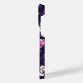 咲くマグノリアとタイトマウスの鳥4 iPhoneケース (左側面)