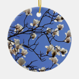 咲くマグノリア セラミックオーナメント