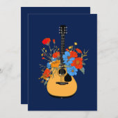 咲くメロディー 招待状 (正面/裏面)