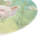 咲くユリ カッティングボード (角)