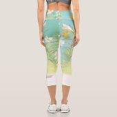 咲くユリ カプリレギンス (裏面)