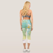 咲くユリ カプリレギンス (裏面)