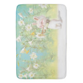 咲くユリ バスマット (正面縦)